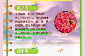 家庭海棠养护指南（从选购到养护，轻松打造花园）